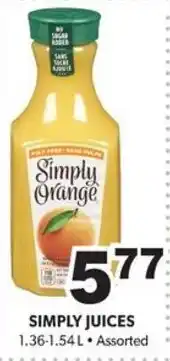 Colemans Simply Juices offer