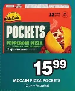 Colemans McCain pizza pockets offer