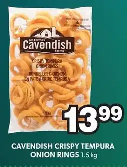 Colemans Cavendish crispy tempura onion rings offer