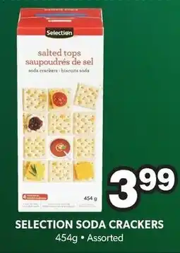 Colemans Selection soda crackers offer