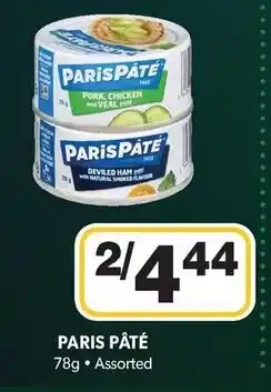 Colemans Paris pâté assorted offer
