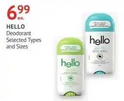 IDA Pharmacy Hello Deodorant offer