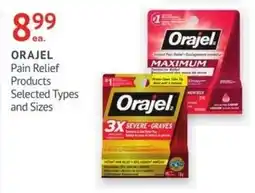 IDA Pharmacy Orajel Pain Relief Products offer