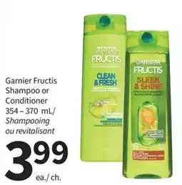 Pharmasave Garnier Fructis Shampoo or Conditioner offer
