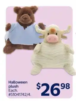 Walmart Halloween Plush offer