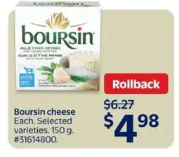 Walmart Boursin Cheese offer