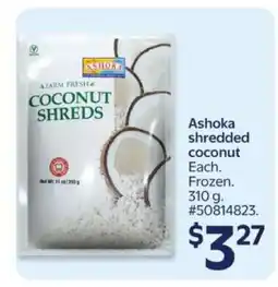 Walmart Ashoka Shredded Coconut offer