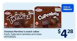 Walmart Hostess Hershey’s snack cakes offer