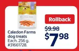 Walmart Caledon Farms Dog Treats offer
