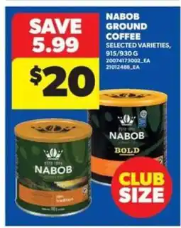 Real Canadian Superstore Nabob Ground Coffee offer