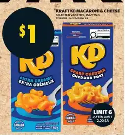 Real Canadian Superstore Kraft KD Macaroni & Cheese offer