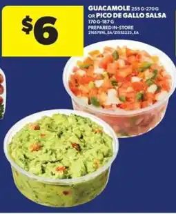 Real Canadian Superstore Guacamole or Pico de Gallo Salsa offer