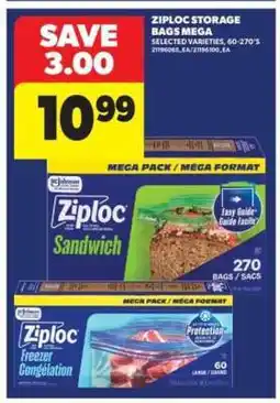 Real Canadian Superstore Ziploc Storage Bags Mega offer