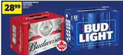 Real Canadian Superstore Budweiser or Bud Light Beer offer