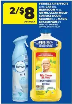Real Canadian Superstore Febreze Air Effects or Mr. Clean Multi-Surface Liquid Cleaner offer