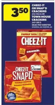 Real Canadian Superstore Cheez-It or Snap'd Crackers offer