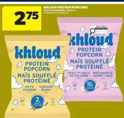 Real Canadian Superstore Khlood Protein Popcorn offer