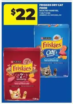 Real Canadian Superstore Friskies Dry Cat Food offer