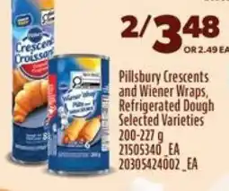 Real Canadian Superstore Pillsbury Crescents and Wiener Wraps offer