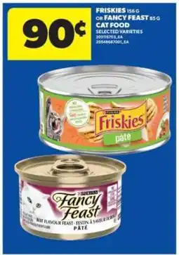 Real Canadian Superstore Friskies or Fancy Feast Cat Food offer