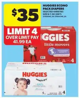 Real Canadian Superstore Huggies Econo Pack Diapers offer