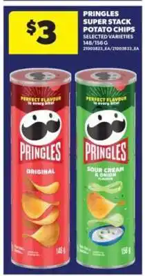Real Canadian Superstore PRINGLES SUPER STACK POTATO CHIPS offer