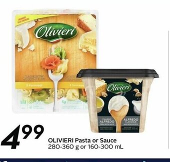Sobeys Olivieri Pasta or Sauce offer