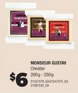 Real Canadian Superstore MONSIEUR GUSTAV Cheddar offer