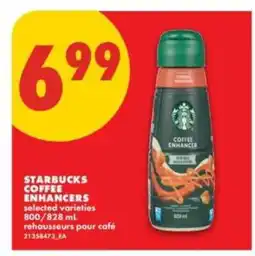 No Frills Starbucks Coffee Enhancers offer