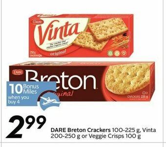 Sobeys Dare Breton Crackers offer