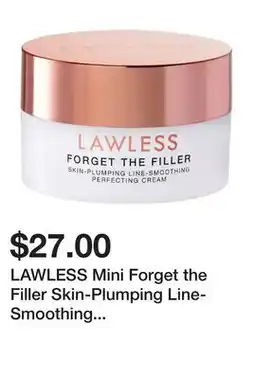 Sephora LAWLESS Mini Forget the Filler Skin-Plumping Line-Smoothing Moisturizer + Makeup Primer offer