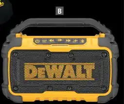 Home Depot Jobsite Bluetooth speaker offer