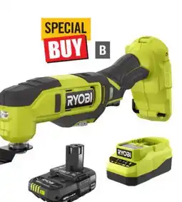 Home Depot OSCILLATING MULTI-TOOL KIT (1) BATTERY AND CHARGER offer