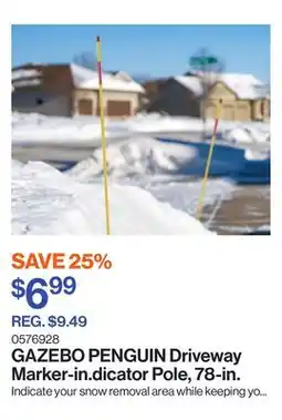 Patrick Morin Driveway Marker-in.dicator Pole, 78-in offer