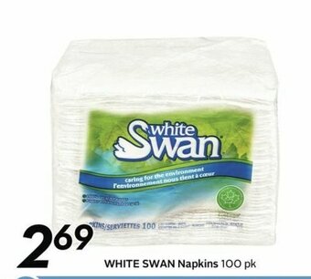 Sobeys White Swan Napkins offer