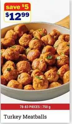 M & M Food Market Turkey Meatballs offer