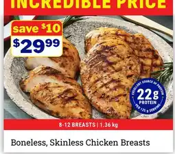 M & M Food Market Boneless, Skinless Chicken Breasts offer