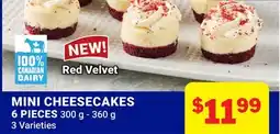 M & M Food Market Mini Red Velvet Cheesecakes offer