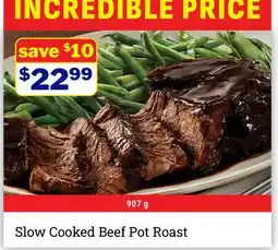 M & M Food Market Slow Cooked Beef Pot Roast offer