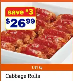 M & M Food Market Cabbage Rolls offer