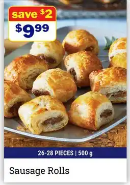 M & M Food Market Sausage Rolls offer