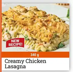 M & M Food Market Creamy Chicken Lasagna offer