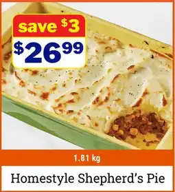 M & M Food Market Homestyle Shepherd's Pie offer