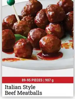 M & M Food Market Italian Style Beef Meatballs offer