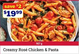 M & M Food Market Creamy Rosé Chicken & Pasta offer