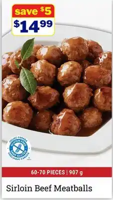M & M Food Market Sirloin Beef Meatballs offer
