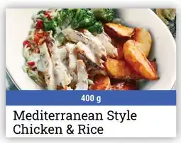 M & M Food Market Mediterranean Style Chicken & Rice offer