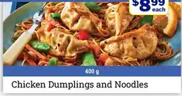 M & M Food Market Chicken Dumplings and Noodles offer