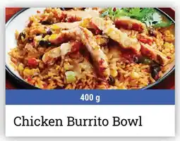 M & M Food Market Chicken Burrito Bowl offer