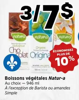 Val-Mont Boissons végétales Natur-a offer
